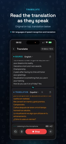 StreamVox: AI Voice Translator Screenshot 1 of 9