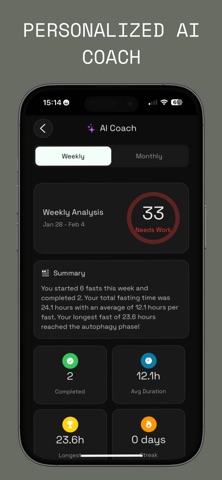 Intermittent Fasting - ONE Screenshot 3 of 4