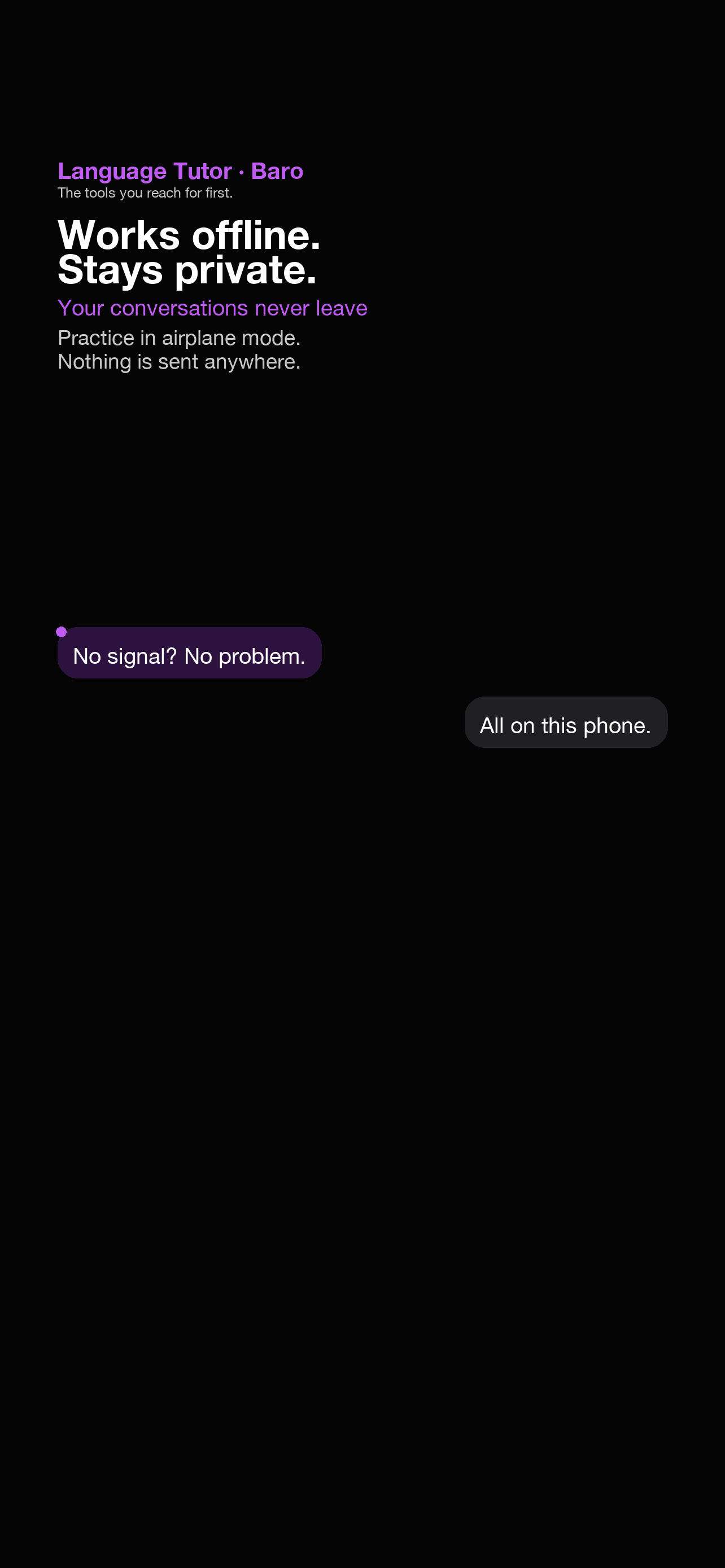 Language Tutor · Baro screenshot 5