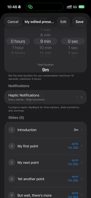 TalkPace: Speech & Pitch Timer screenshot 4