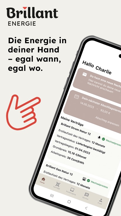 Brillant Energie. Strom & mehr