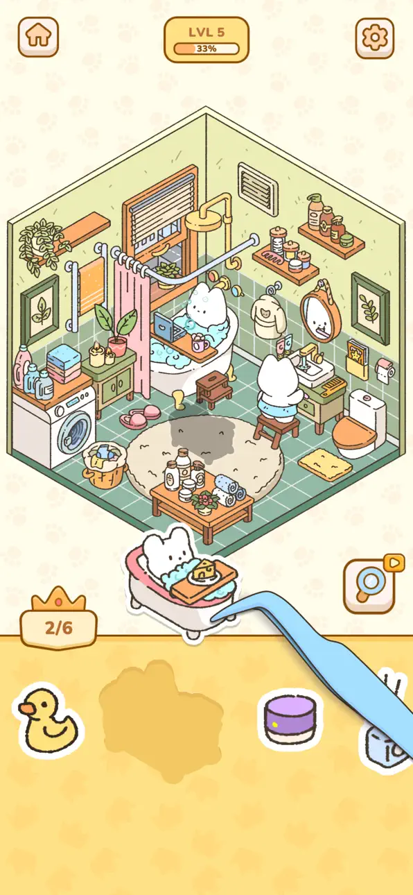 My Sticker Room - Decor Game iOS Mod IPA screenshot 5 - iOS game interface