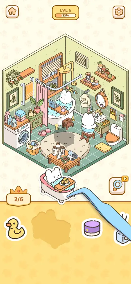 Screenshot 5 di 6 di My Sticker Room - Decor Game