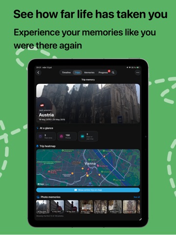 Map My Day! – Travel Journal iPad screenshot
