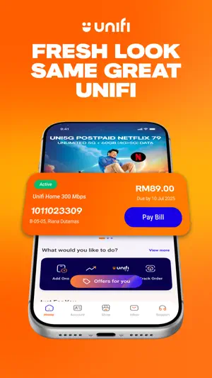 MyUnifi screenshot 1