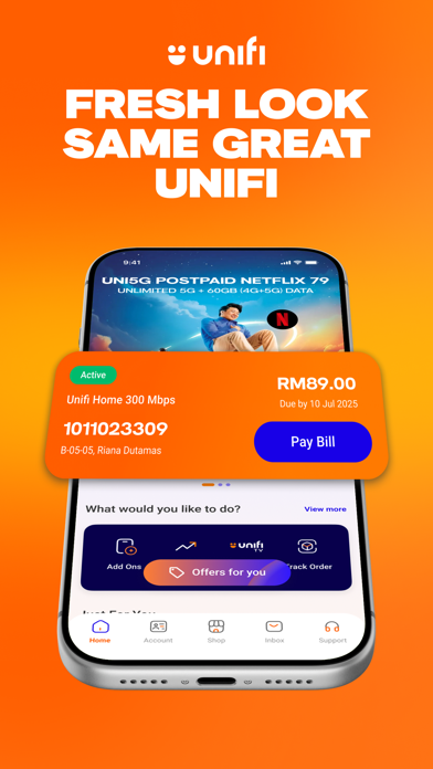Screenshot #1 pour MyUnifi