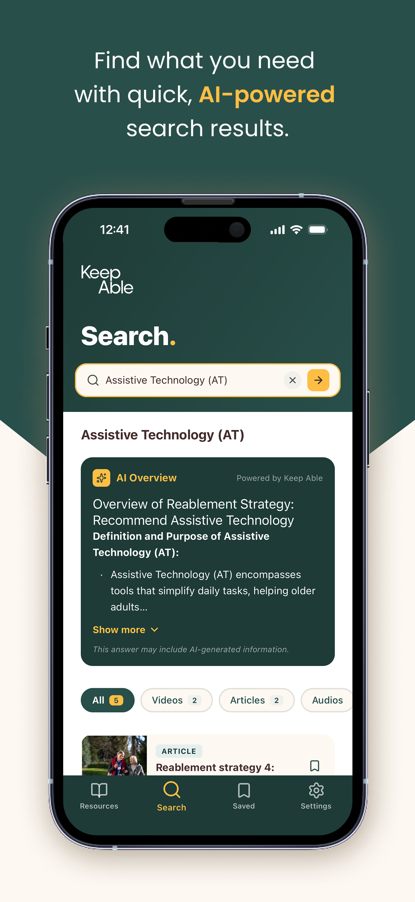 Keep Able on the Go screenshot 3