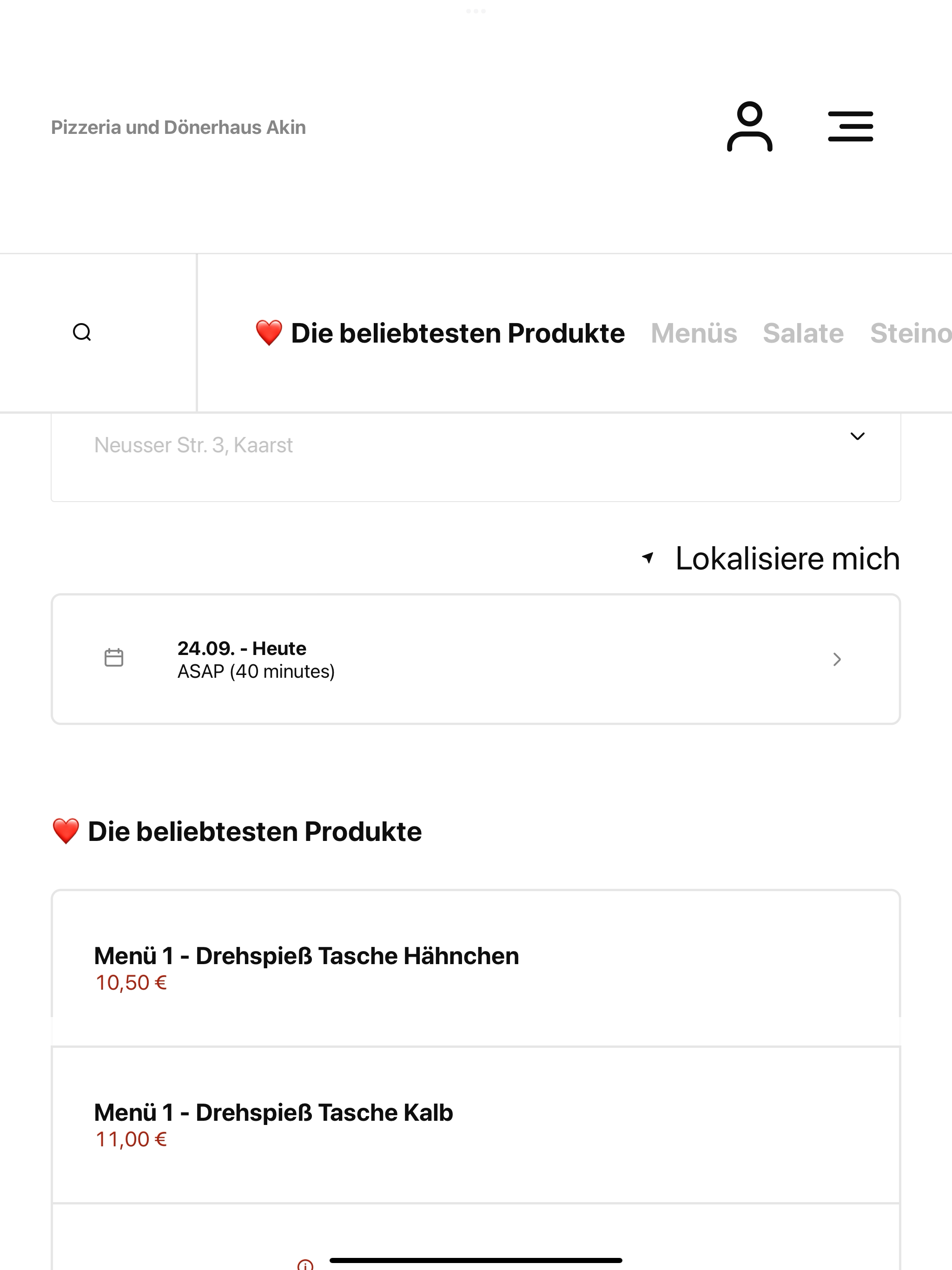 Pizzeria und Dönerhaus Akin