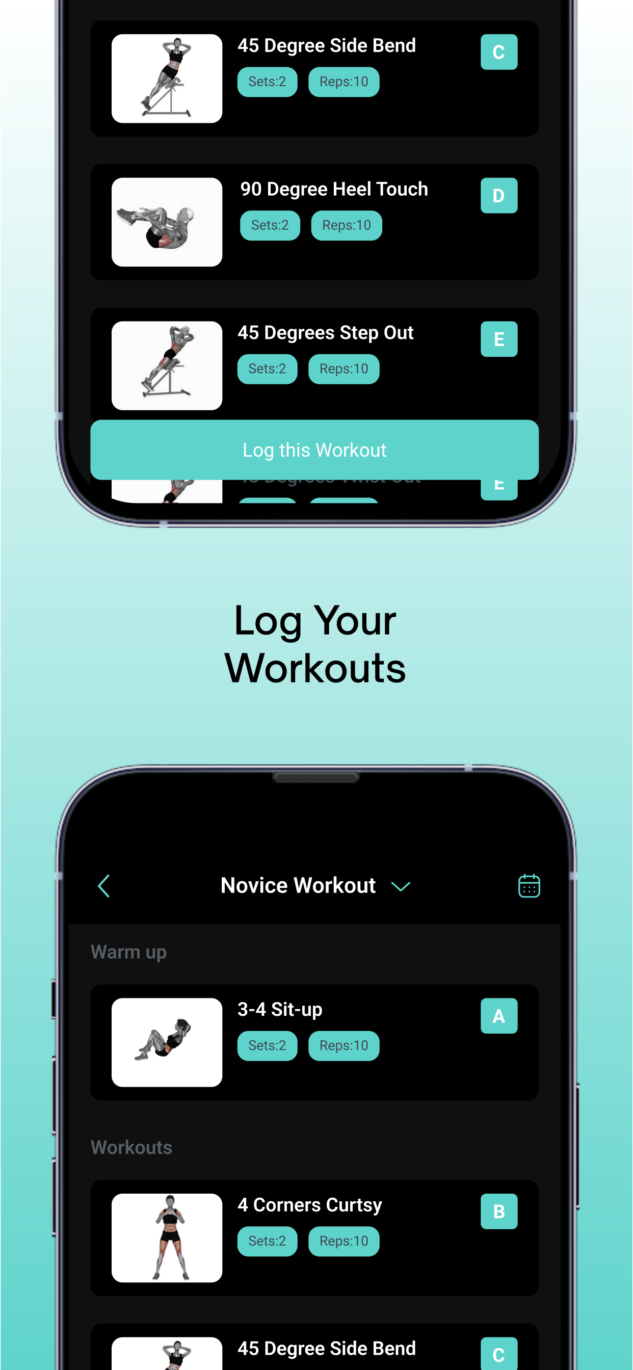 Peak Fitness ‎ screenshot 2