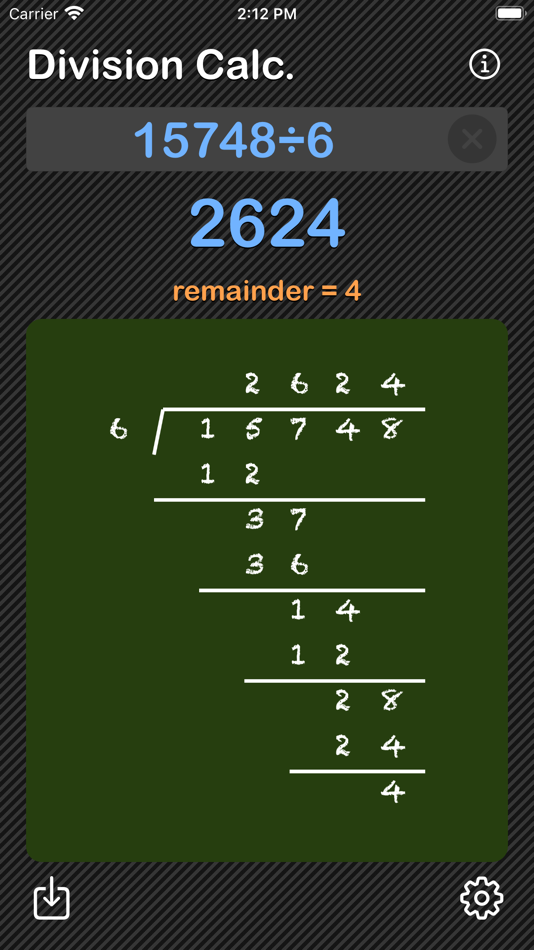 #1. Division Calculator (iOS) 由: Heng Jia Liang