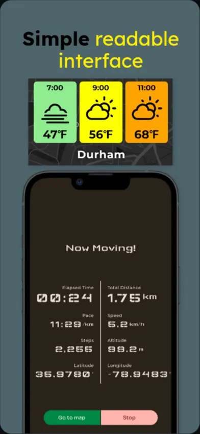 Rucker, the rucking app screenshot 2
