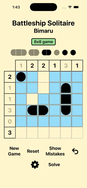 Battleship Solitaire screenshot 1