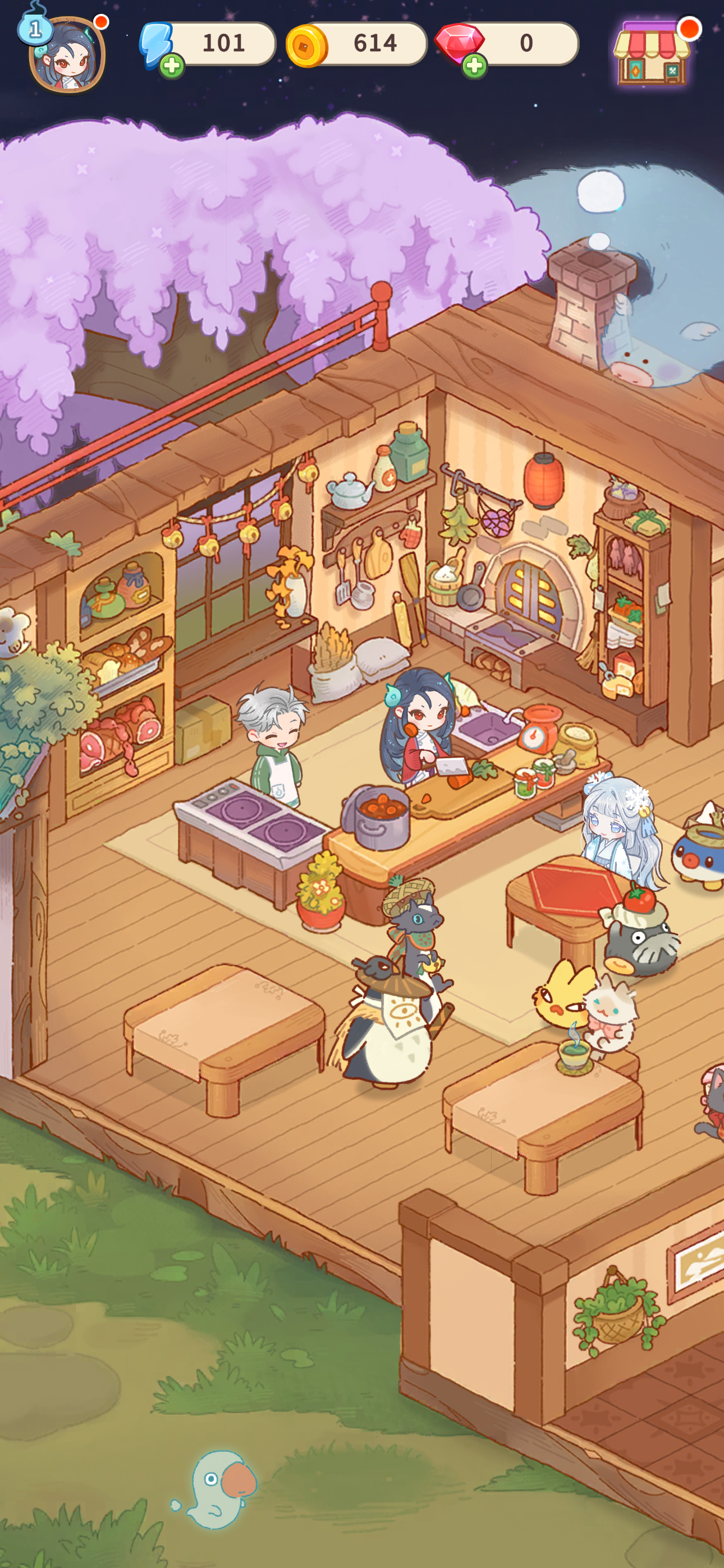 Soul & Soup: Cozy Spirit Merge screenshot 5