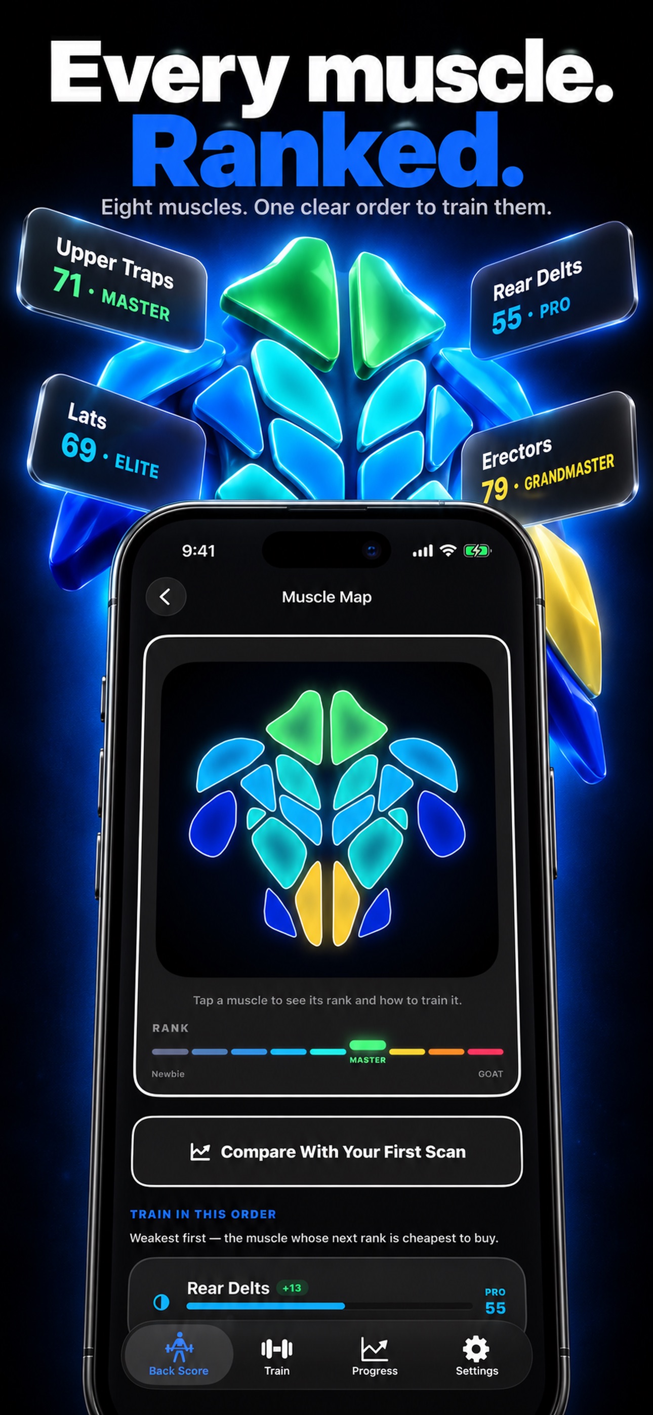Screenshot 1 of BackMaxx: Back Muscle Builder