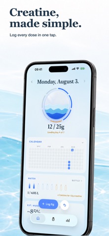 Creatine Jotter: Dose Tracker Screenshot 1 of 5