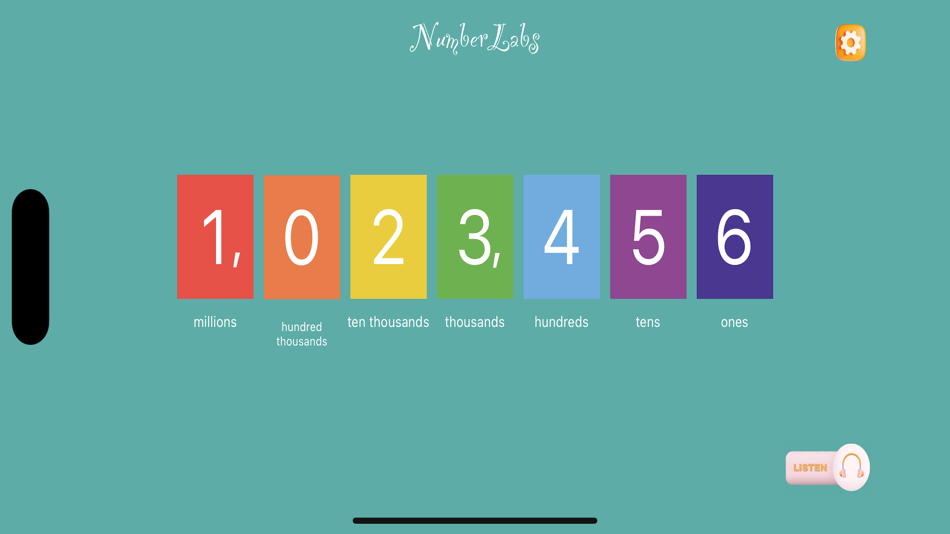 #1. NumberLabs (iOS) 由: Anand Raj R