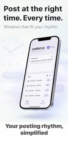 cadency – post with rhythm screenshot