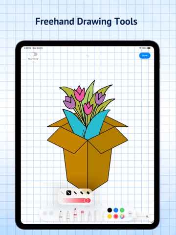 Graph Paper Pro iPad screenshot