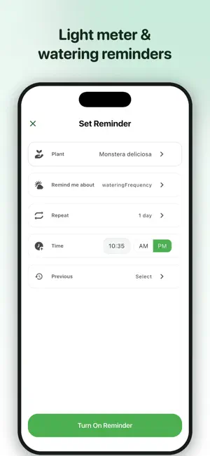 Plant Identifier & Light Meter screenshot 3
