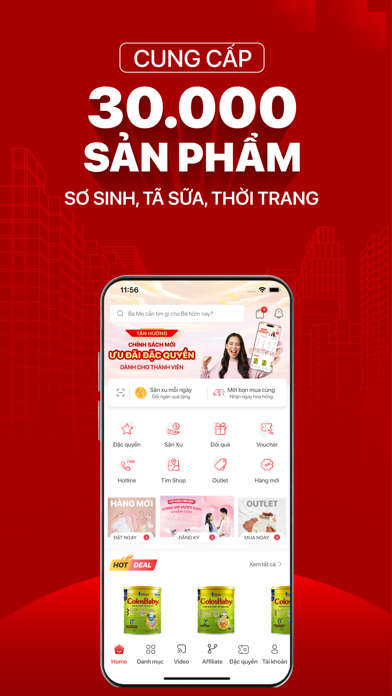 Bibo Mart - Siêu thị mẹ và bé Screenshot