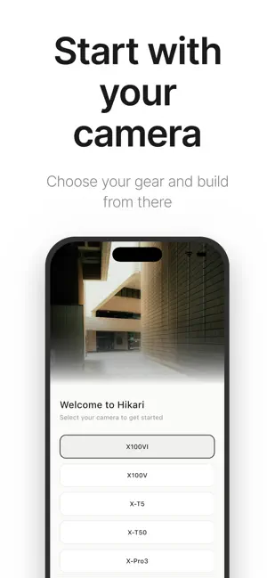 Hikari Film Recipes screenshot 1