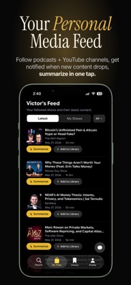 Podcast & YouTube AI Summaries screenshot 3