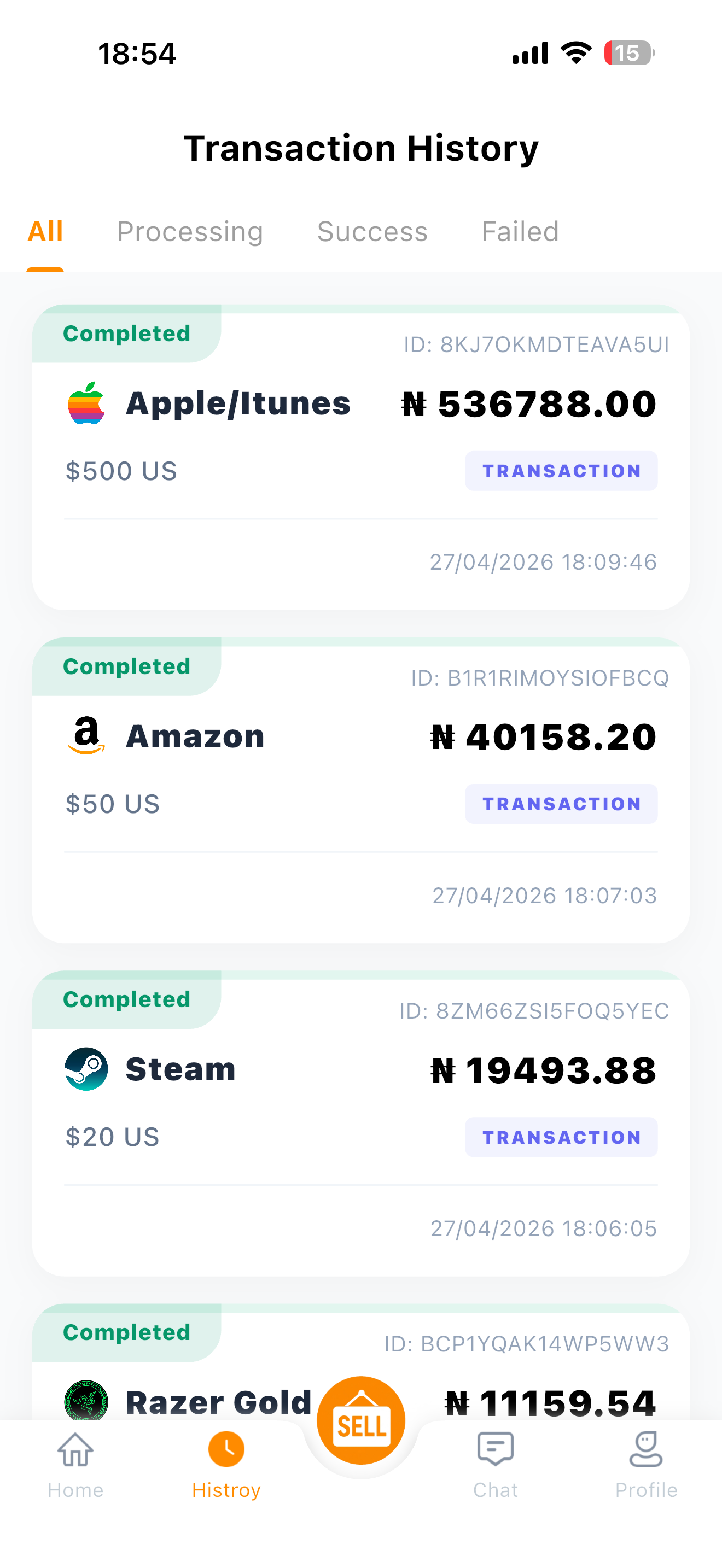 GCNut - Sell Gift Cards