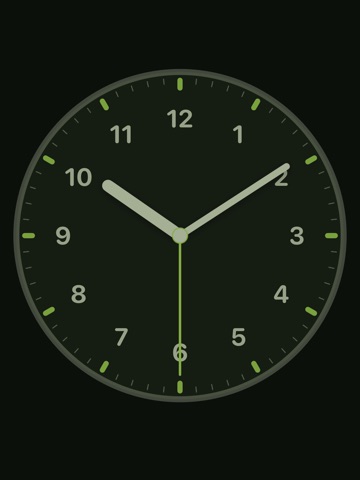Analog Clock ۬ iPad screenshot