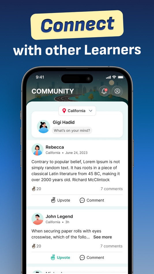 #7. DMV Practice Test 2026 OneDMV (iOS) By: Mai Nguyen Thi