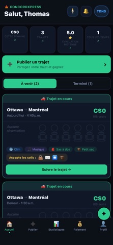 ConcordXpress screenshot