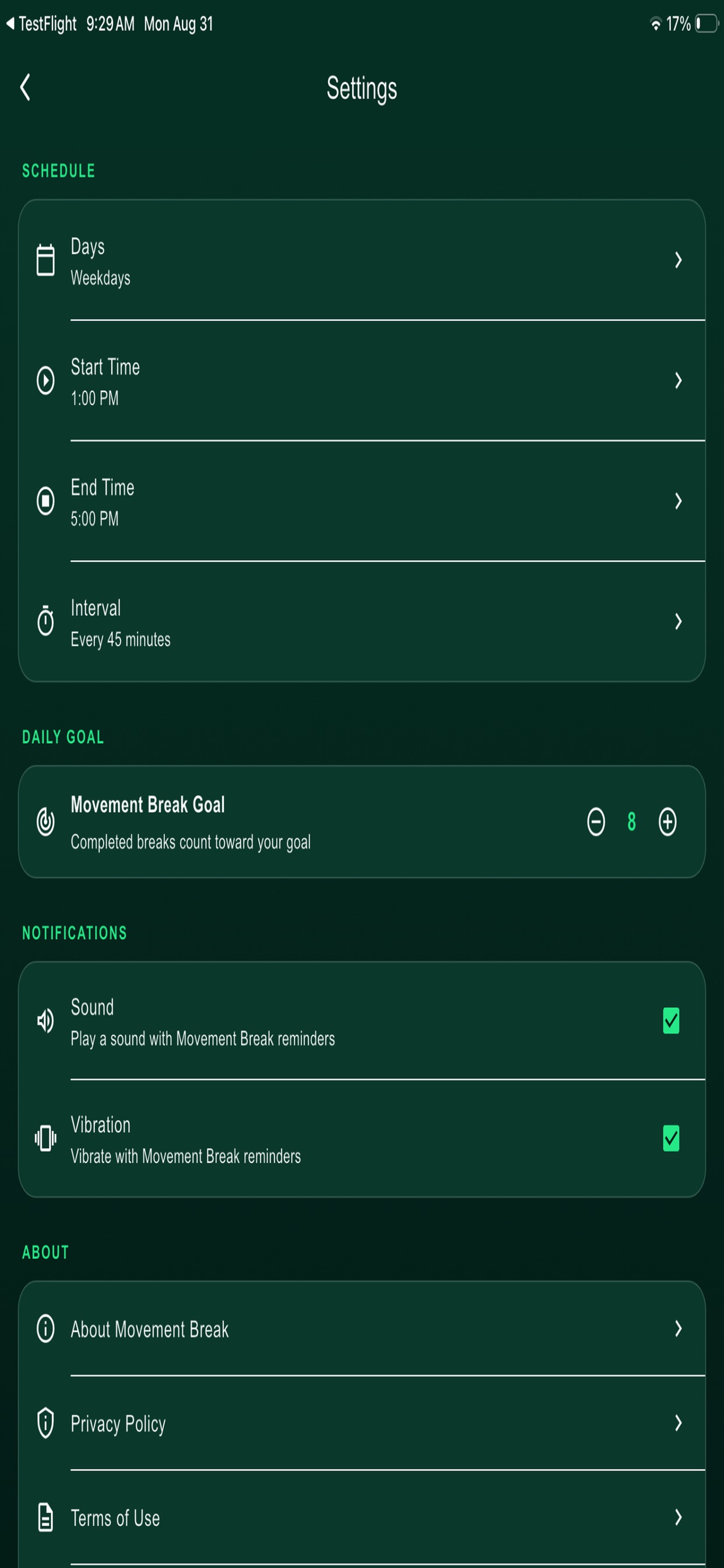 Screenshot 4 of Movement Break