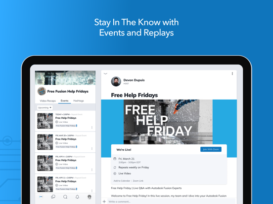 DMC by DSI iPad screenshot 5 - Social Networking app