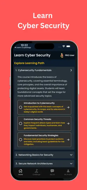 Learn Cyber Security & Hacking screenshot 1
