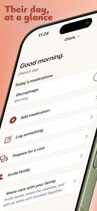 Kindred: Family Care Circle screenshot 2