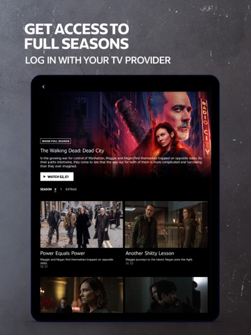 AMC: Stream TV Shows & Movies iPad screenshot