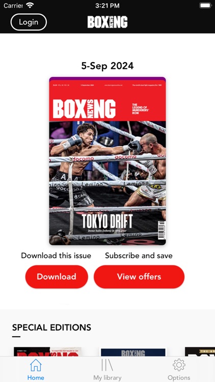 BOXING NEWS.