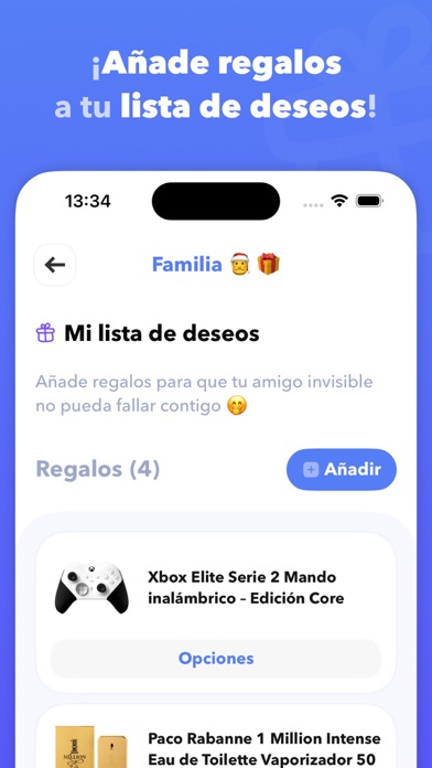 Amigo Secreto 22: ¡Sortéalo! iPhone screenshot 4