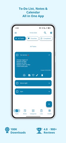 My Tasks: Lists & Schedules Screenshot 1 of 6