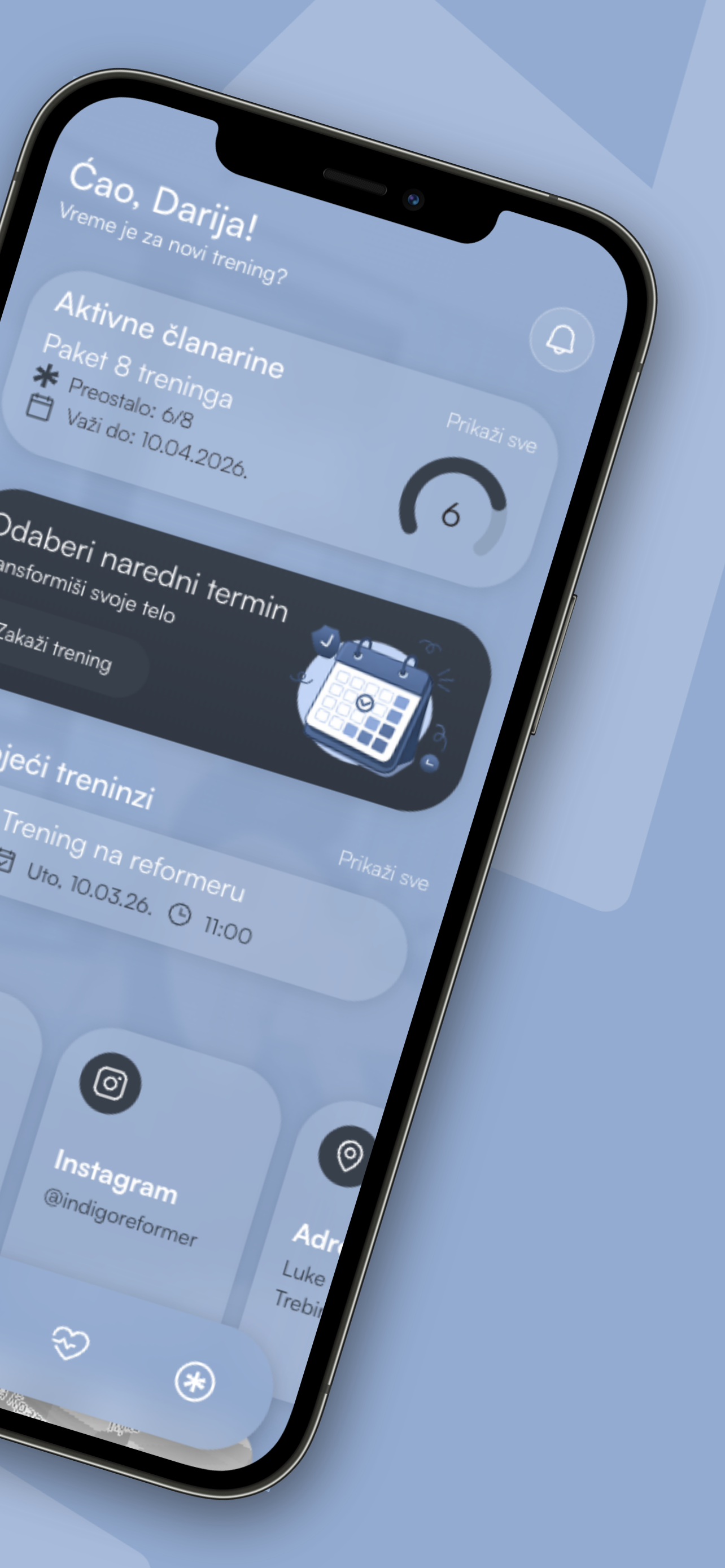Indigo Reformer screenshot 2