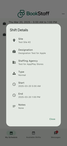 BookStaff Screenshot 5 of 7