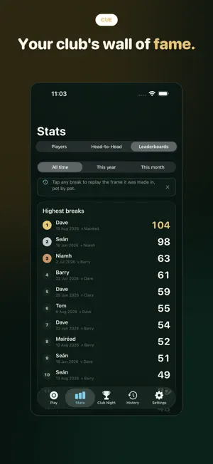 Snooker Scoreboard: Cue Score screenshot 4