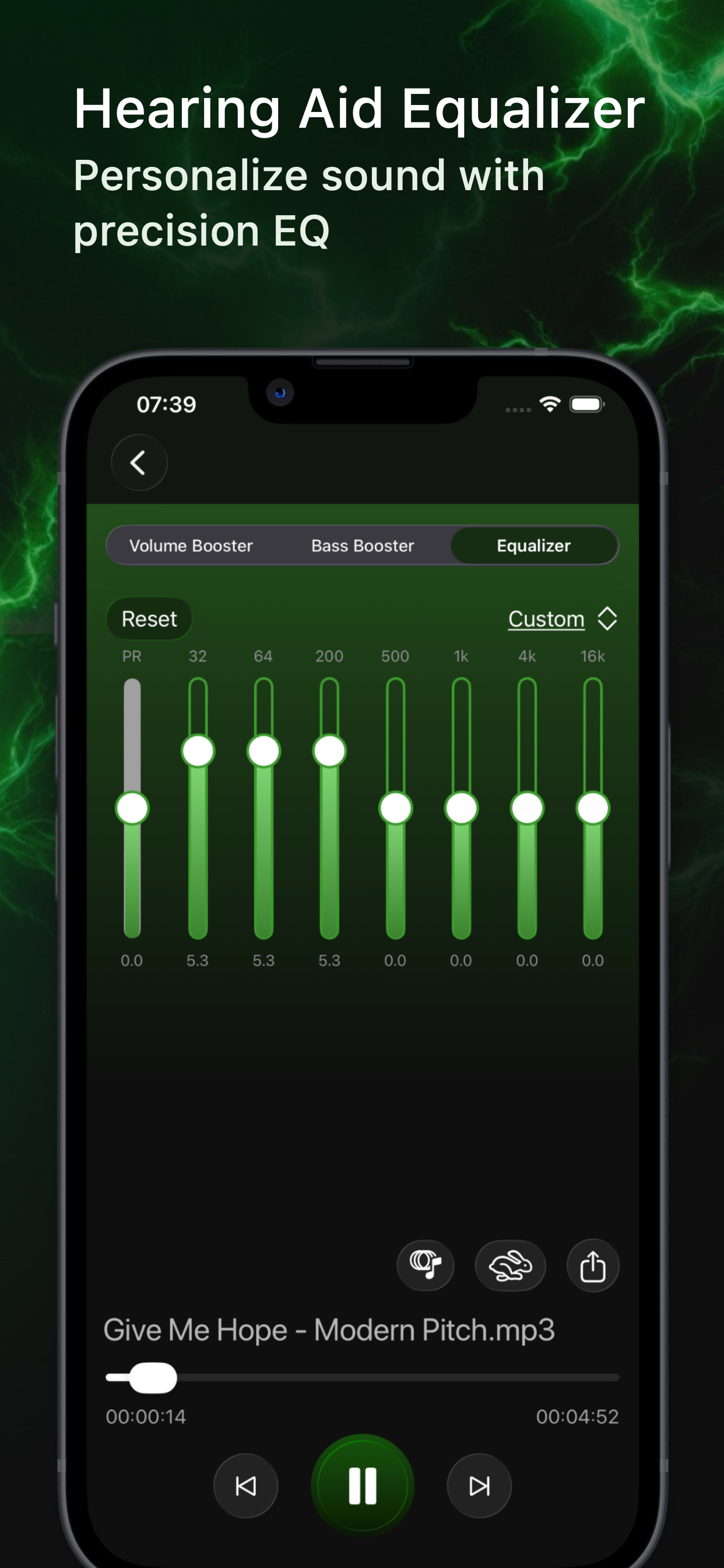Volume Booster Sound Amplifier screenshot 7