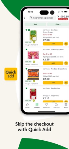Morrisons Grocery Shopping iPhone screenshot 8