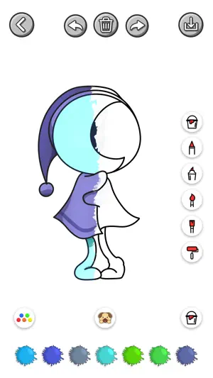 Monsters Dand Coloring World screenshot 2