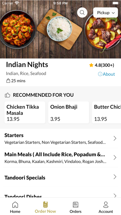 Indian Nights West Bridgford Screenshot