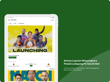 Bhayangkara Presisi Lampung FC iPad screenshot 1