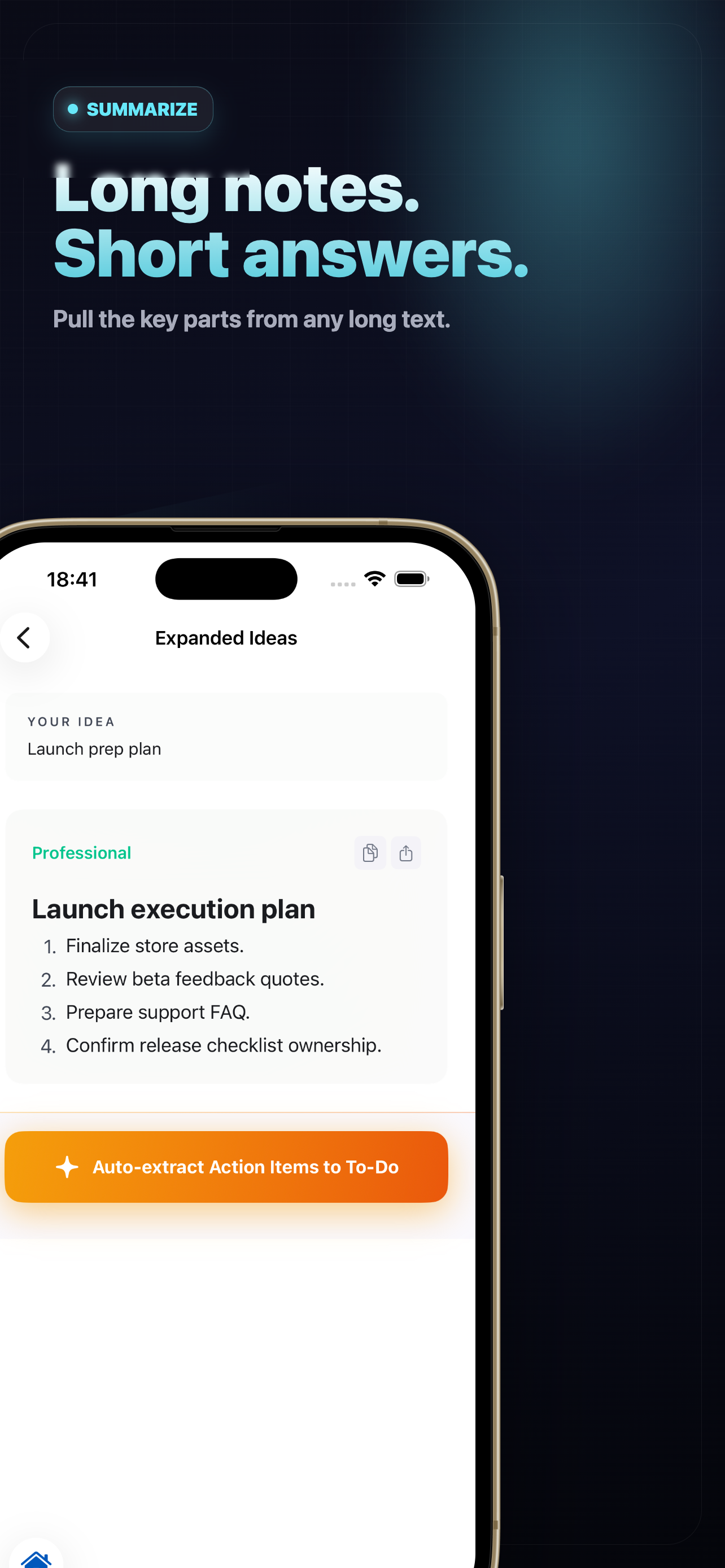 ClearMind: AI Summary, Rewrite