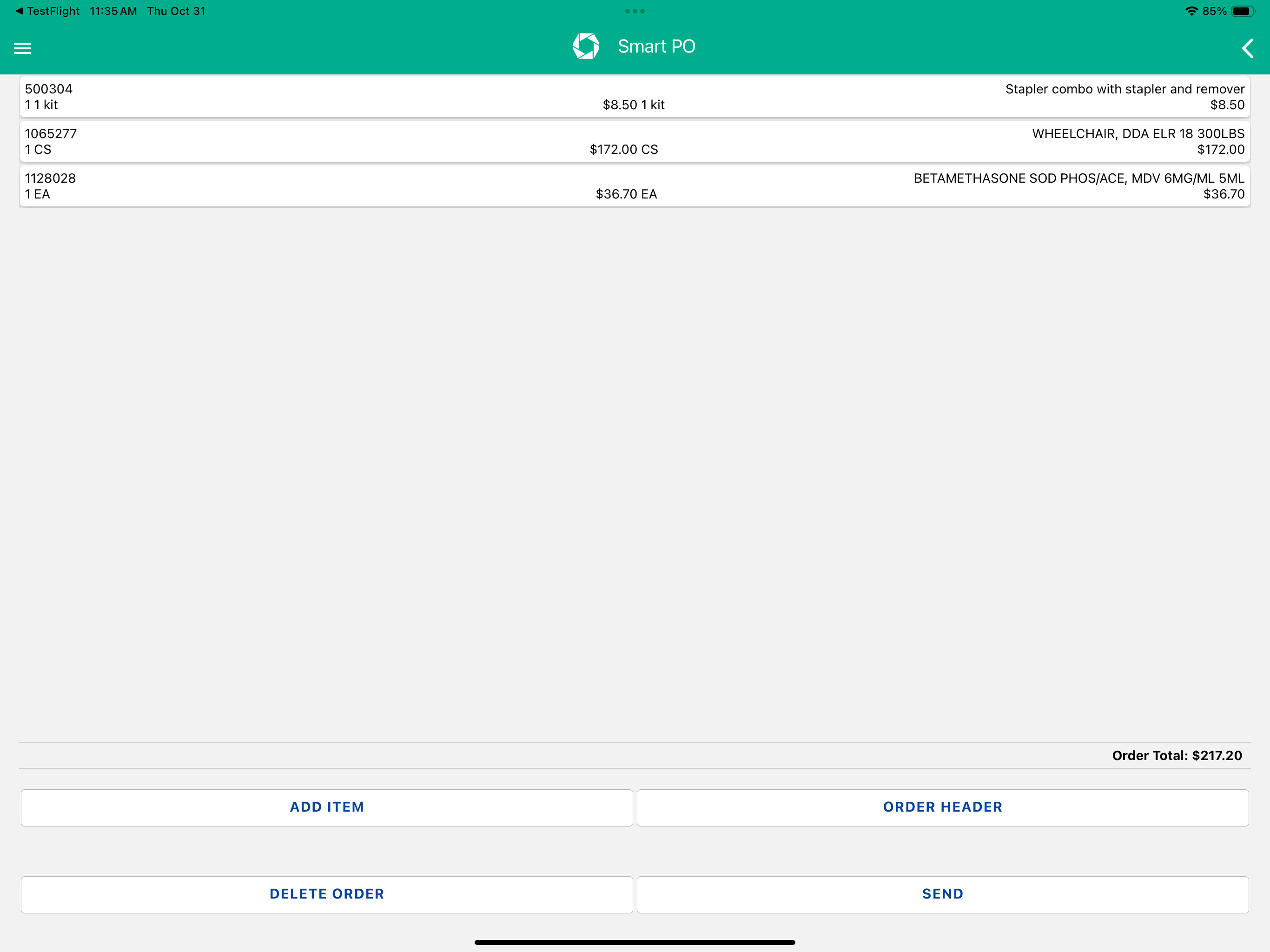 SmartPO screenshot 9