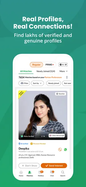 Bharat Matrimony® - Shaadi App screenshot 3