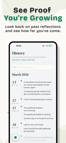 Gratitude Journal: Threefold Screenshot 3 of 4